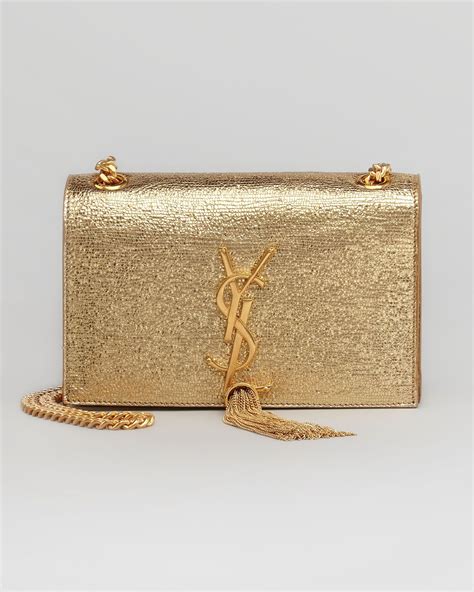 ysl gold crossbody